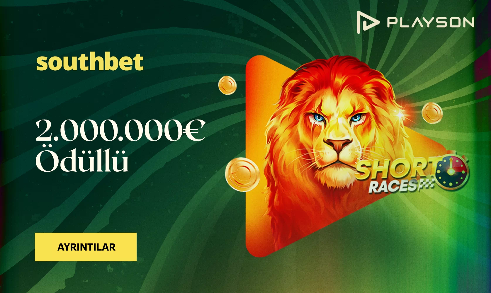 Playson slot turnuva ve ödül görseli